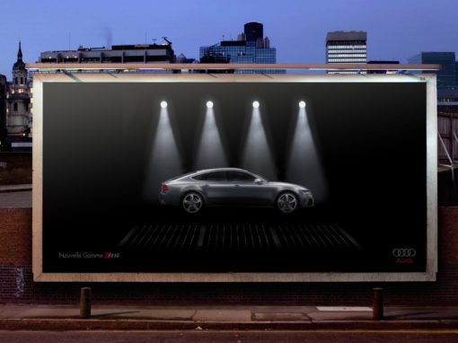 Photos publicitaires : Audi